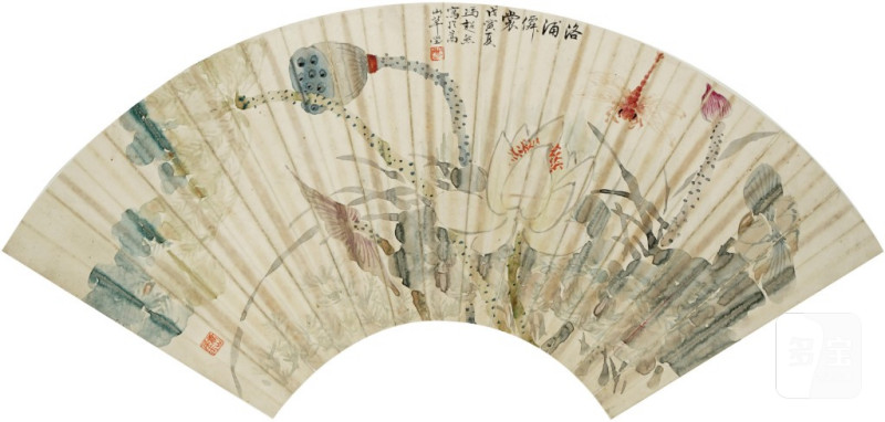    馮超然 花卉草蟲 
